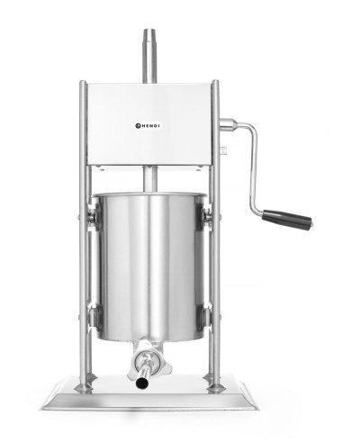Poussoir à saucisses 10 L 2 vitesses HENDI 282151
