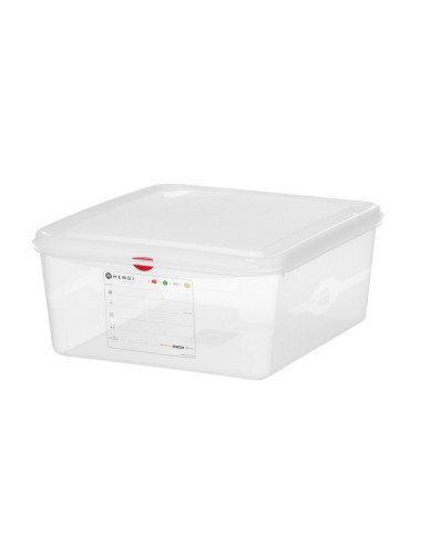 GN 2/3 container, polypropyleen
