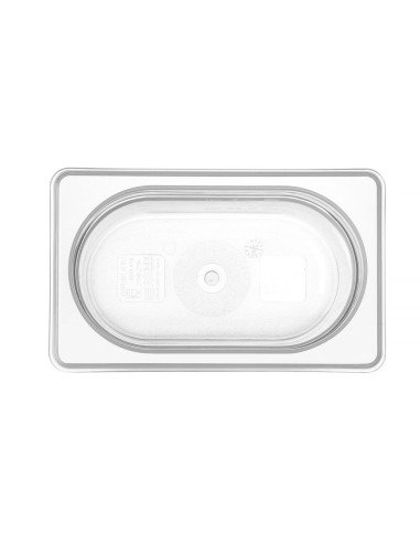 Bac gastronorme GN 1/9 polypropylène HACCP