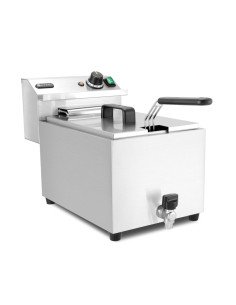 XL deep fryer 10 L 400 V drain tap HENDI 209424 2