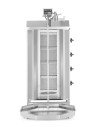 Kebabgrill gas, HENDI, Profi Line, 13kW
