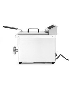 Induction deep fryer 8 L drain tap HENDI 215012 2