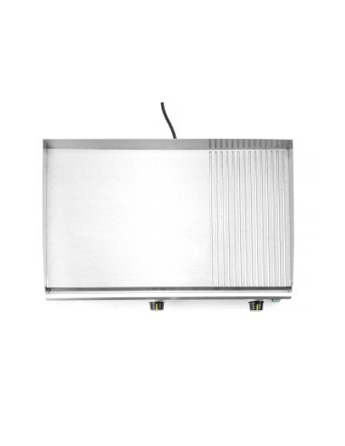 Electric griddle 1/3 ribbed 688 x 410 mm HENDI 154960