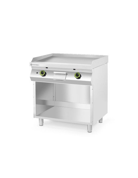 Gasbakplaat glad op kast 10 kW HENDI 220207