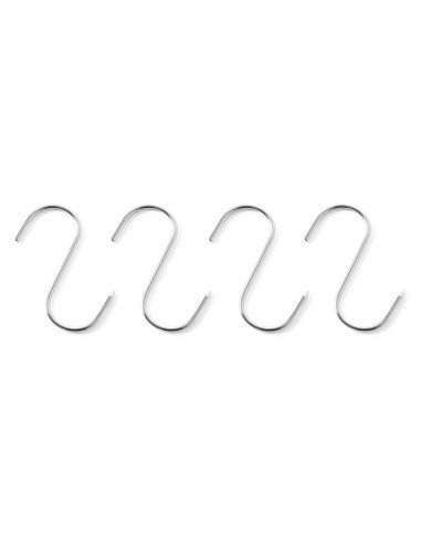 Butcher hooks 90 mm stainless steel set of 4 HENDI 513538