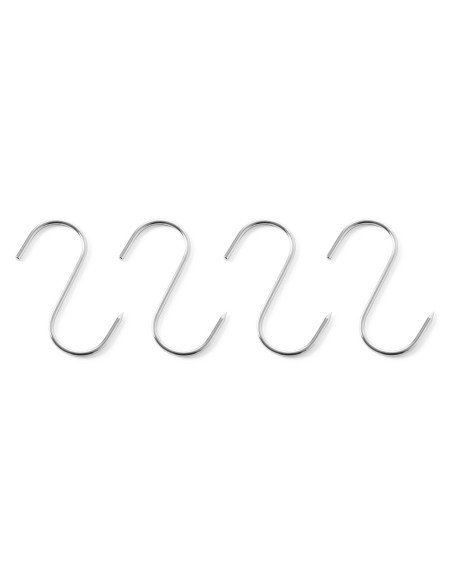 Butcher hooks 90 mm stainless steel set of 4 HENDI 513538