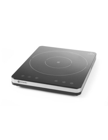 Extra platte inductiekookplaat 2000 W HENDI