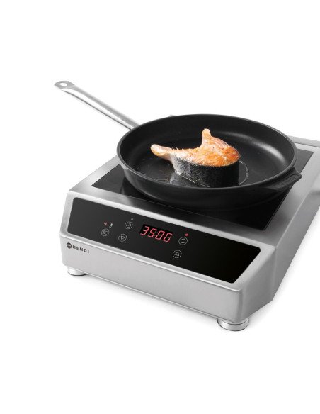Stainless steel induction hob 3500 W HENDI 239711
