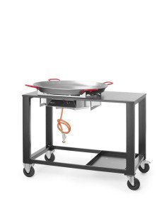 Paellera à gaz sur chariot 7 kW ø 800 mm HENDI 2