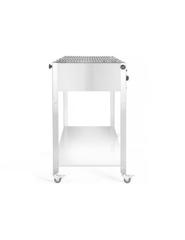 Gas barbecue 4 burners 22 kW on trolley HENDI