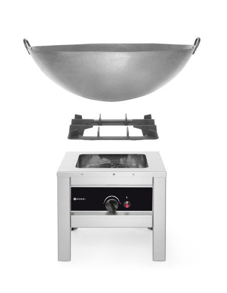 Réchaud à gaz 6,7 kW support fonte HENDI