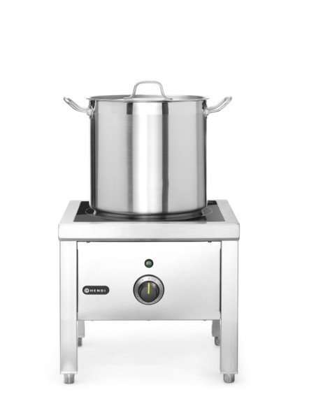 Réchaud wok à induction 5000 W 400 V HENDI