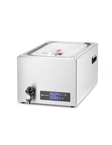 Sous-vide waterbad GN 1/1 20 L kraan HENDI