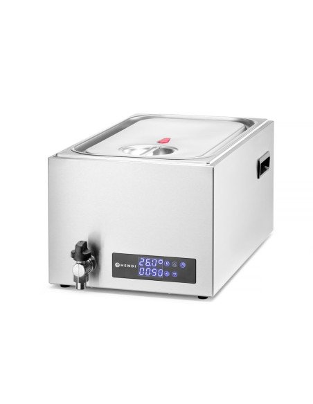 Sous-vide waterbad GN 1/1 20 L kraan HENDI