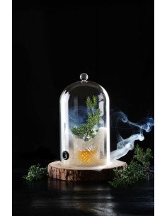 Cloche à cocktail en verre ø 130 mm HENDI 2