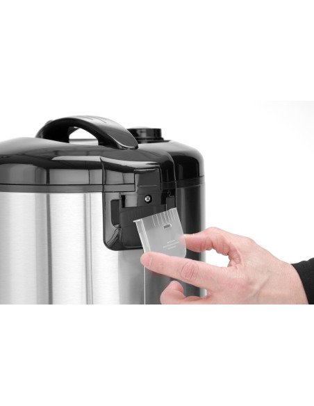 Cuiseur à riz 1,8 L avec panier vapeur HENDI