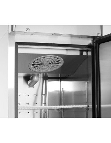 Armoire réfrigérée 410 L 1 porte inox HENDI 233108