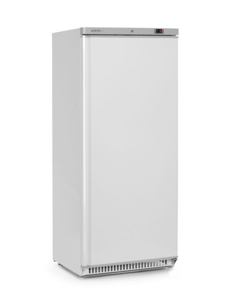 Freezer cabinet 455 L stainless steel fan-assisted