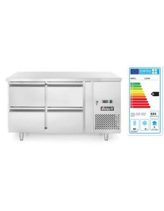 Table réfrigérée 280 L inox froid ventilé HENDI 233764 2