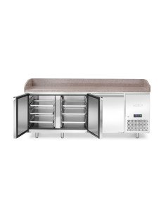 Saladette pizza 375 L 3 portes granit HENDI 220252 2
