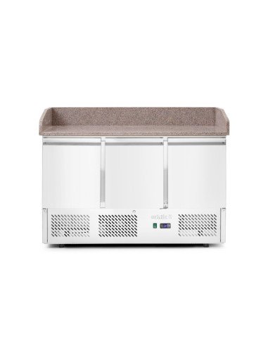 Saladette pizza 380 L 3 portes granit HENDI 232033