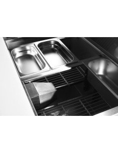 Saladette 300 L 2 deuren GN-blad HENDI 232804 2