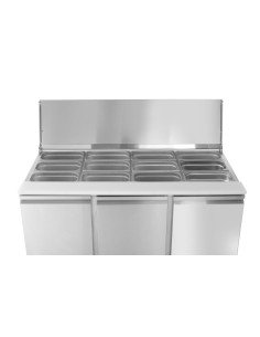 Saladette 380 L 3 portes plan GN HENDI 232811 2