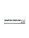 Opzetsaladette 6x GN 1/3 36 L glazen deksel HENDI 232972