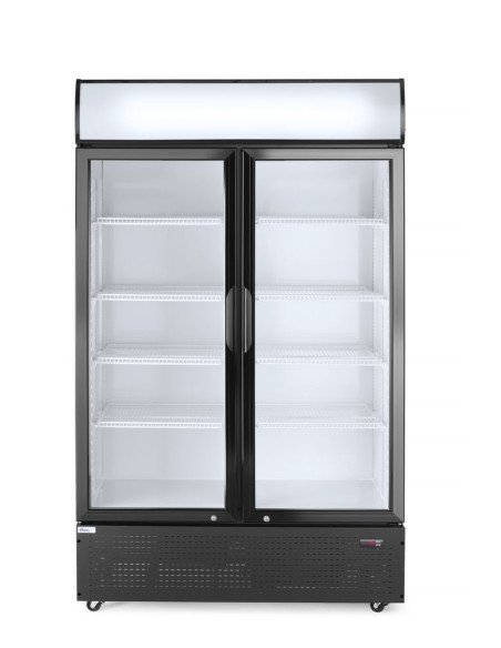 Réfrigérateur à boissons 2 portes 512 L 0 à 10 °C HENDI 233795