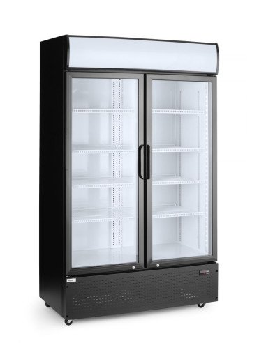 Réfrigérateur à boissons 2 portes 512 L 0 à 10 °C HENDI 233795