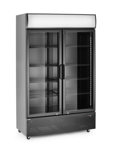 Réfrigérateur à boissons 2 portes 512 L 0 à 10 °C HENDI 236949