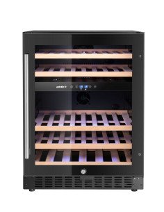 Wine cooler 2 zones 46 bottles 5 à 18 °C HENDI 237106