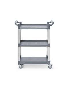Chariot de service polypropylène 3 étagères (petit)