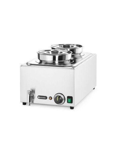 Set bain-marie Ranger + 2 bacs 4L avec couvercles