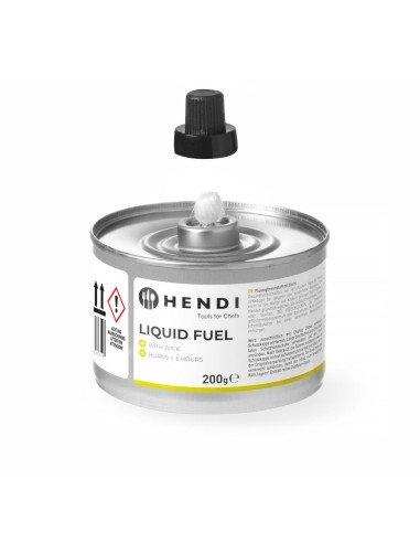 Combustible liquide avec mèche pour chafing dish (pack 24)