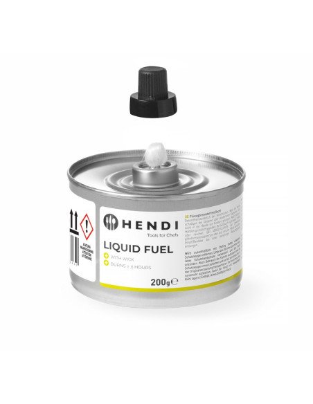 Combustible liquide avec mèche pour chafing dish (pack 24)