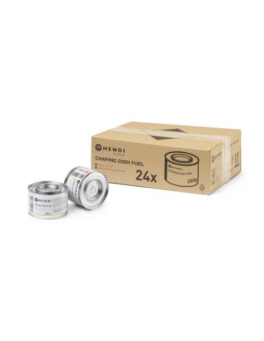 Pâte combustible pour chafing dish (pack 24)