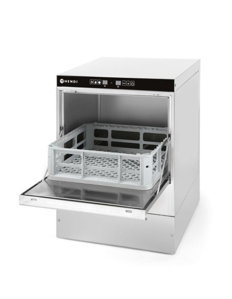 Glasswasher 40x40 - electronic control HENDI 230268