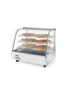 Vitrine chauffante de table 3 niveaux (simple vitrage) 2