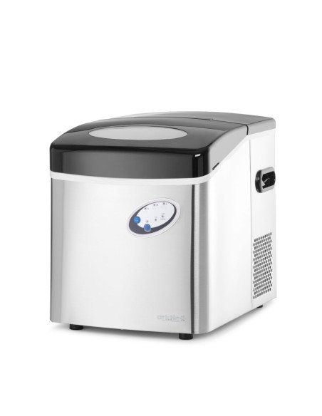 Ice machine 15 kg/24 h bin 4,5 kg hollow cubes HENDI 271551