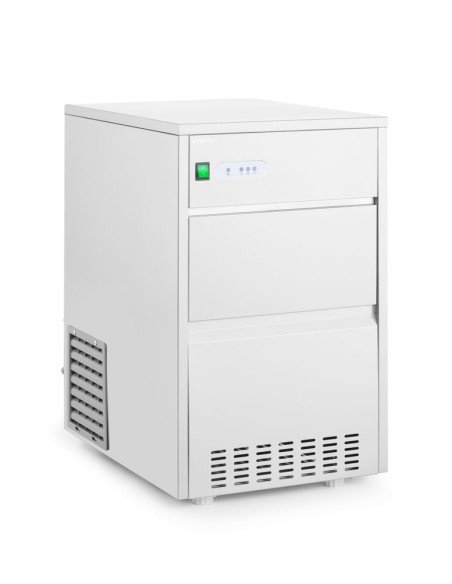 Ice machine 50 kg/24 h bin 7 kg hollow cubes HENDI 271780