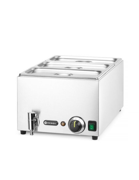 Set bain-marie Ranger with tap + 3 GN 1/3