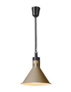 Verstelbare warmtelamp conisch (noir) 2