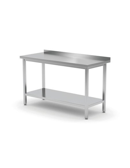 Table murale avec étagère vissée 1000 mm (prof. 600)