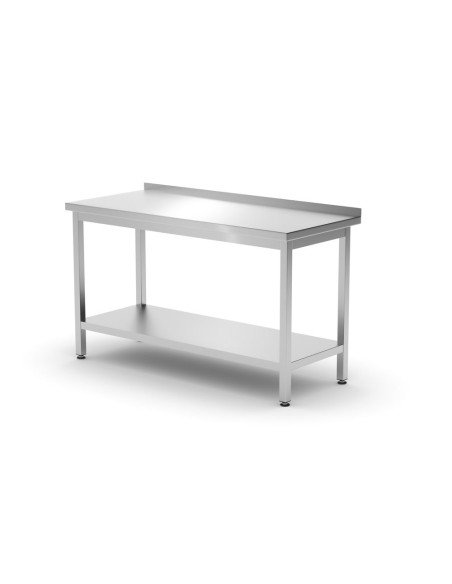 Table murale avec étagère vissée 1400 mm (prof. 600)