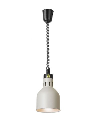 Lampe chauffante réglable cylindrique (blanc)