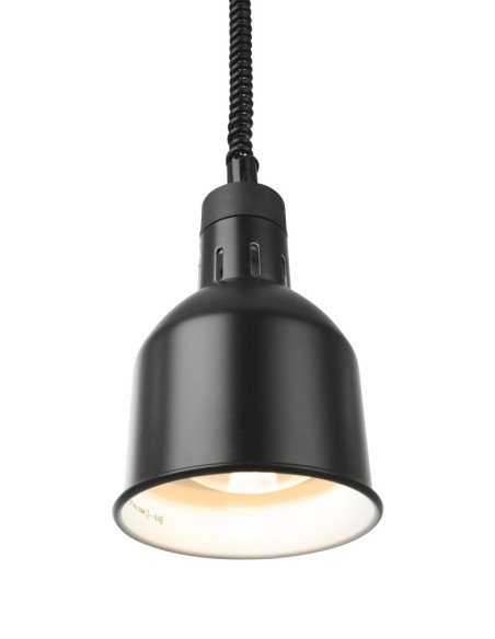Lampe chauffante réglable cylindrique (inox)