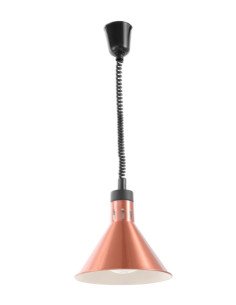 Verstelbare warmtelamp conisch (blanc) 2