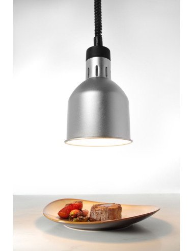 Lampe chauffante réglable cylindrique (rouge)