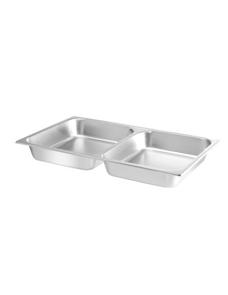 GN 1/1 bak voor chafing dish 2 compartimenten
